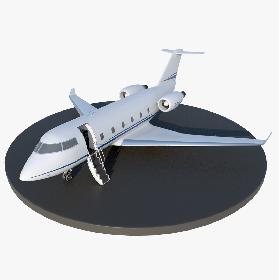 3D model Private Jet Generic
